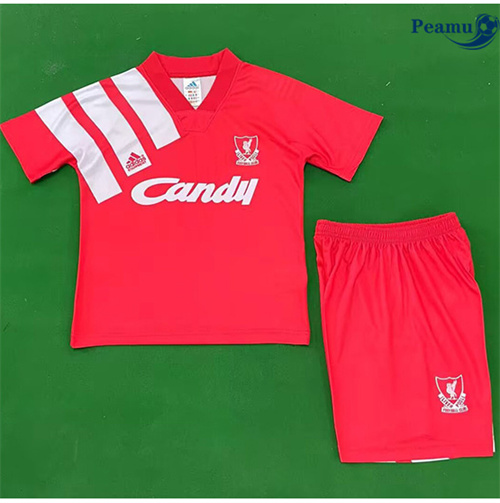 Maillot foot Retro Liverpool Enfant Domicile 1991-92