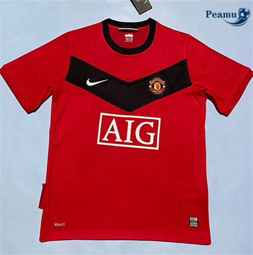 Maillot foot Rétro Manchester United Domicile 2009-10