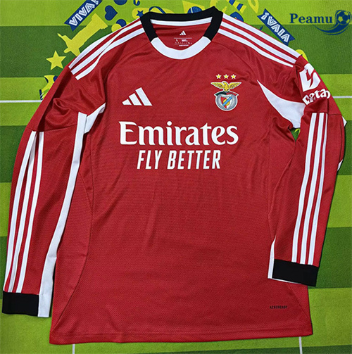 Maillot foot S.L Benfica Domicile Manche Longue 2025-2026