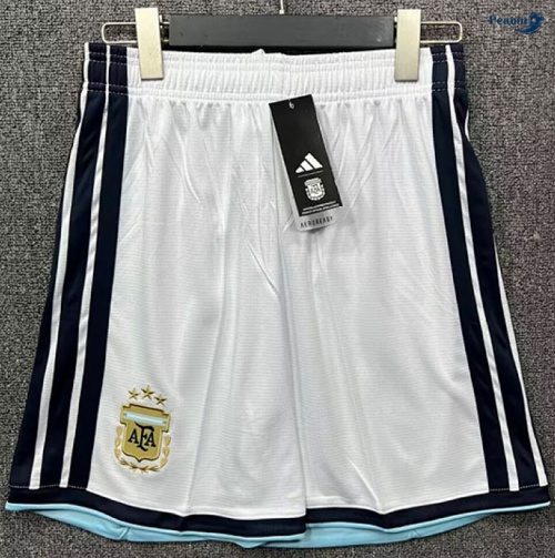 Maillot foot Shorts Argentine Blanc 2026-2027