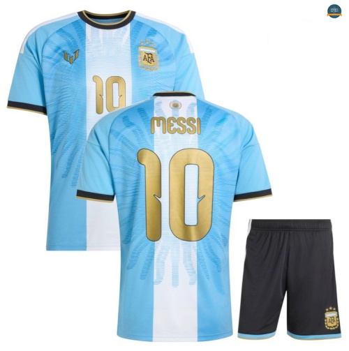 Maillot foot Argentine Enfant Hommage Dernier Match Messi 10