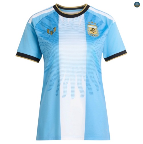 Maillot foot Argentine Femme Hommage Messi Dernier Match