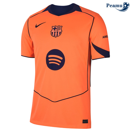Maillot foot Barcelone Third 2025-2026 peamu 3141