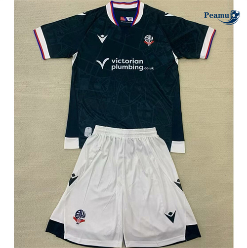 Maillot foot Bolton Wanderer Enfant Exterieur 2024-2025 peamu 3051