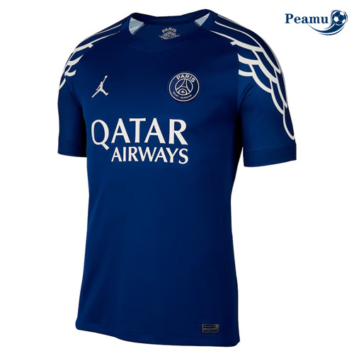 Maillot foot PSG Fourth Bleu 2024-2025 peamu 3159