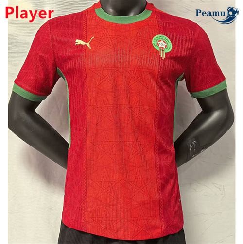 Maillot foot Maroc Player Domicile 2025-2026 peamu 3214