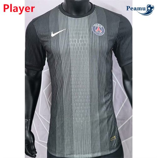 Maillot foot PSG Player Gardien de but Noir 2025-2026 peamu 3202