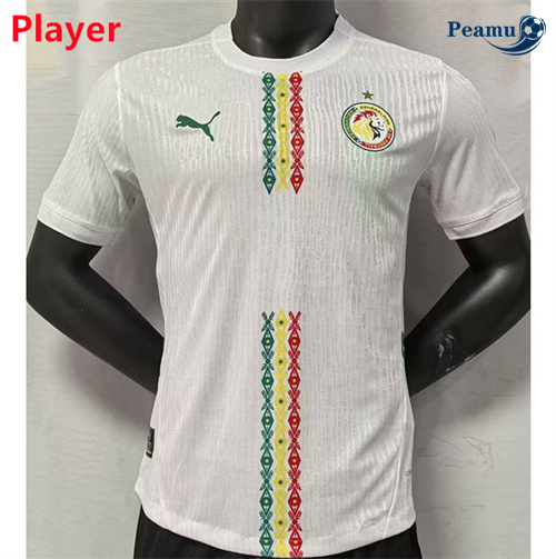 Maillot foot Sénégal Player Blanc 2025-2026 peamu 3220