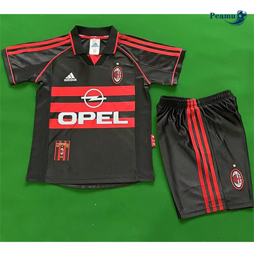 Maillot Rétro Classico Maglie AC Milan Enfant Third 1998-99 peamu 3407