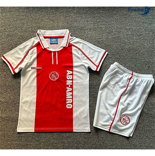 Maillot Rétro Classico Maglie Ajax Enfant Domicile 1998 peamu 3247