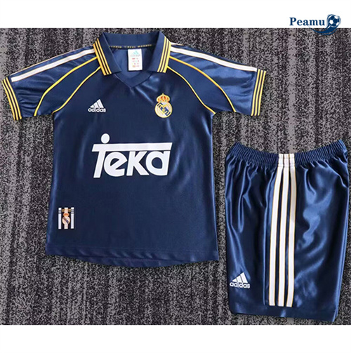Maillot Rétro Classico Maglie Real Madrid Enfant Exterieur 1998-00 peamu 3311