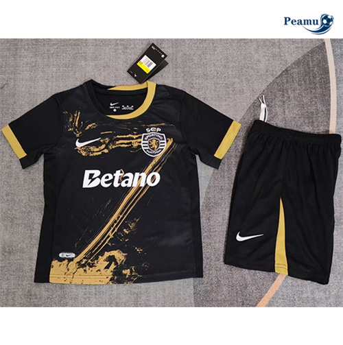 Maillot foot Sporting Lisbon Enfant Third 2024-2025 peamu 3105