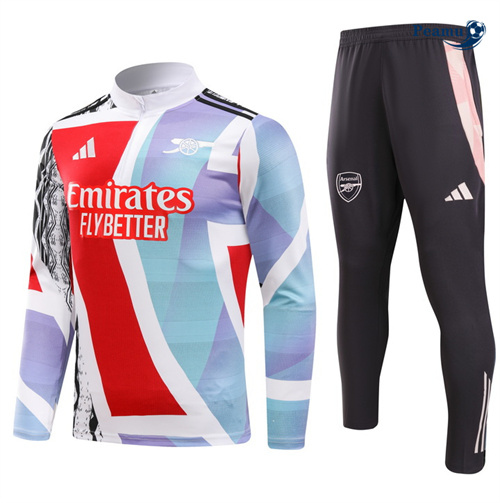 Survetement Arsenal Enfant rouge 2024-2025 peamu 3573