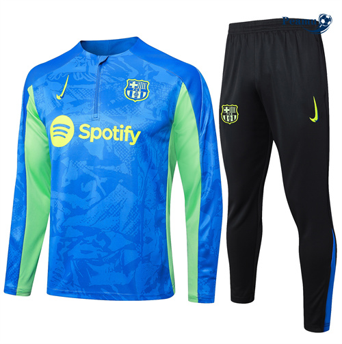 Survetement Barcelone Enfant bleu 2024-2025 peamu 3553