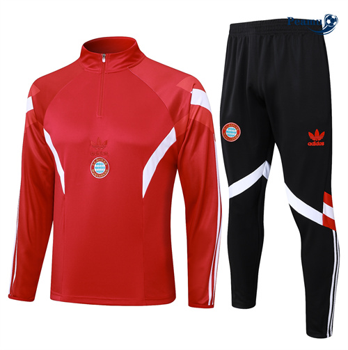 Survetement Bayern Munich Enfant rouge 2024-2025 peamu 3550