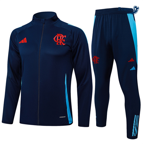 Veste Survetement Flamengo bleu royal 2024-2025 peamu 3467