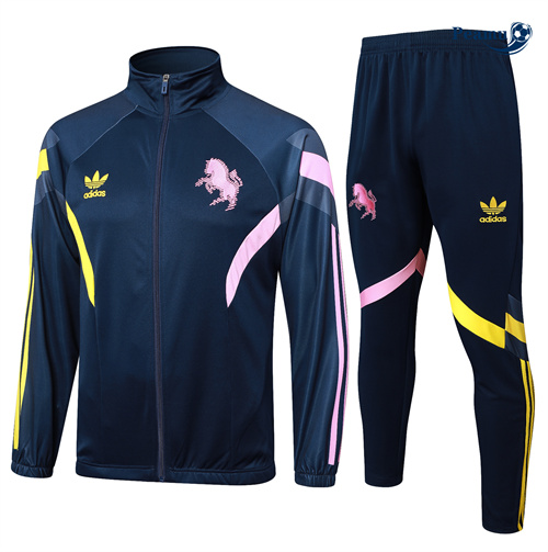 Veste Survetement Juventus Enfant bleu royal 2024-2025 peamu 3592