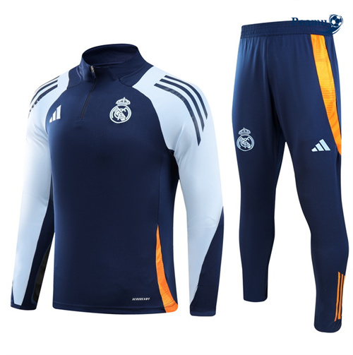 Survetement Real Madrid bleu marine 2024-2025 peamu 3483