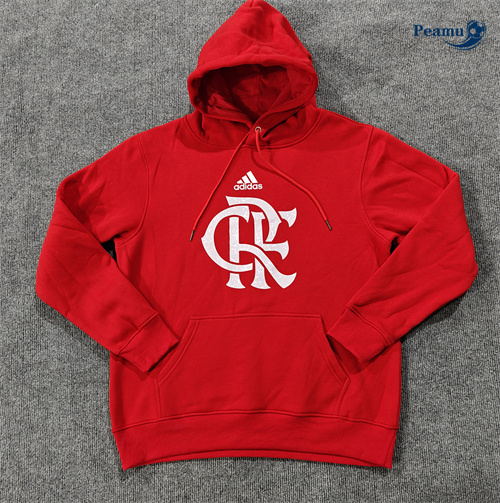 Veste Sweat A Capuche Flamengo rouge 2024-2025 peamu 3627
