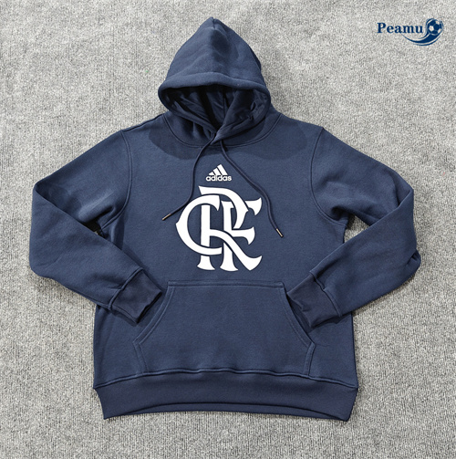 Veste Sweat A Capuche Flamengo bleu royal 2024-2025 peamu 3628