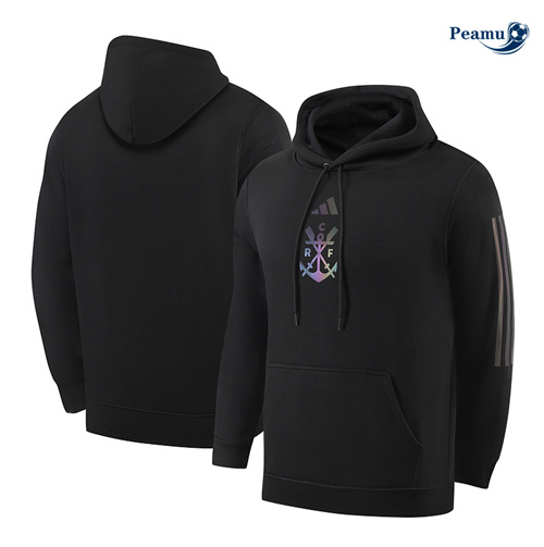 Veste Sweat A Capuche Flamengo noir 2024-2025 peamu 3635