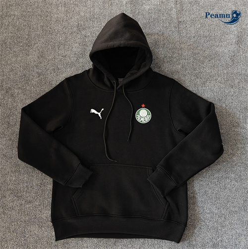 Veste Sweat A Capuche Palmeiras noir 2024-2025 peamu 3637